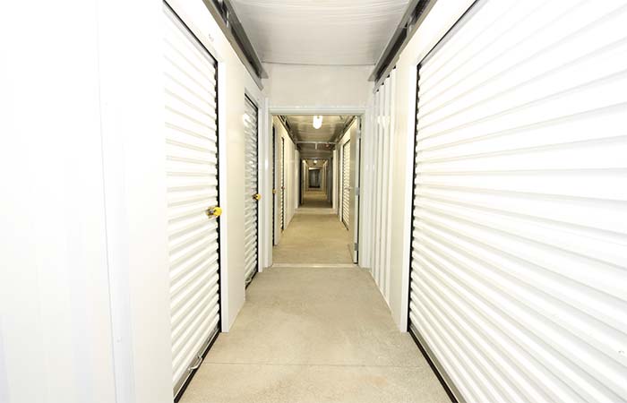 Indoor climate controlled storage units.