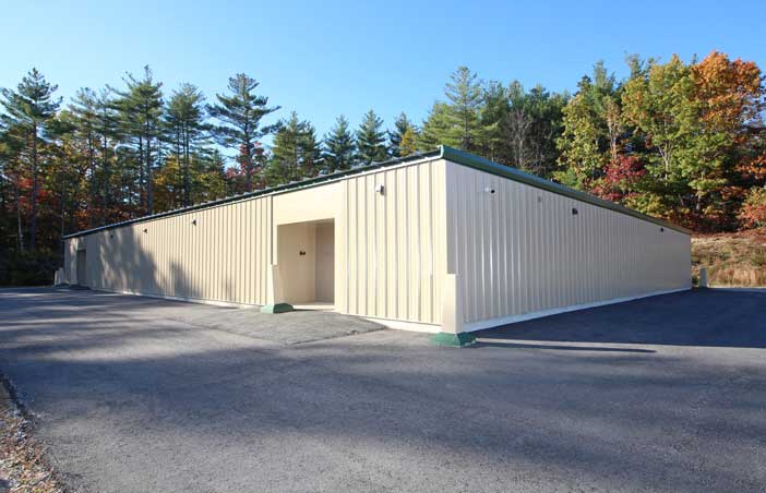 Climate control storage building.