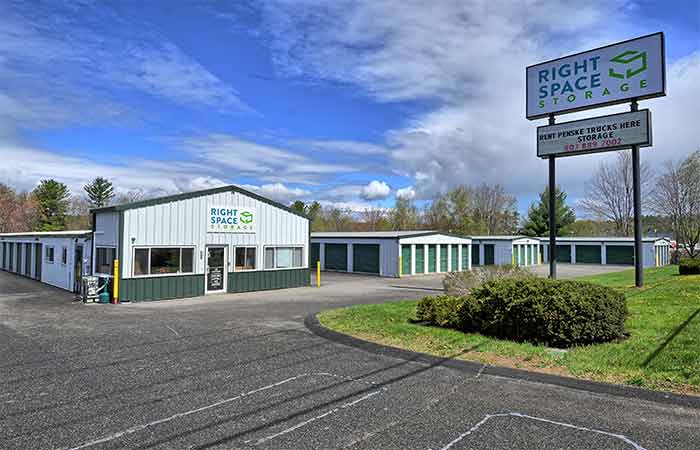 RightSpace Storage facility located in Nashua.