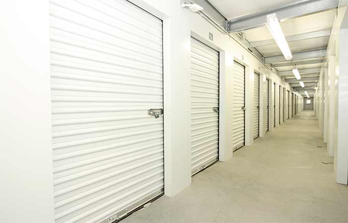 Indoor storage units small.