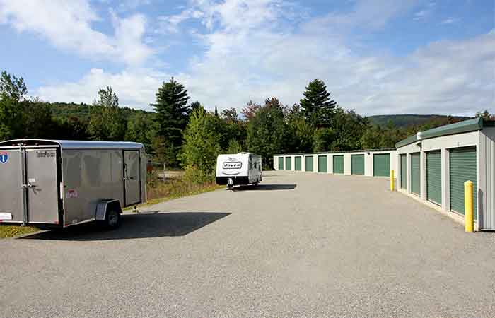 Storage parking spaces for RVs, trailers, boats, and more.