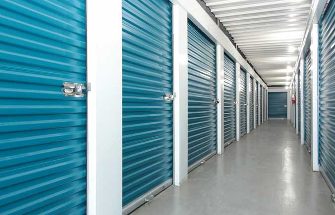 Small indoor storage units with easy access.