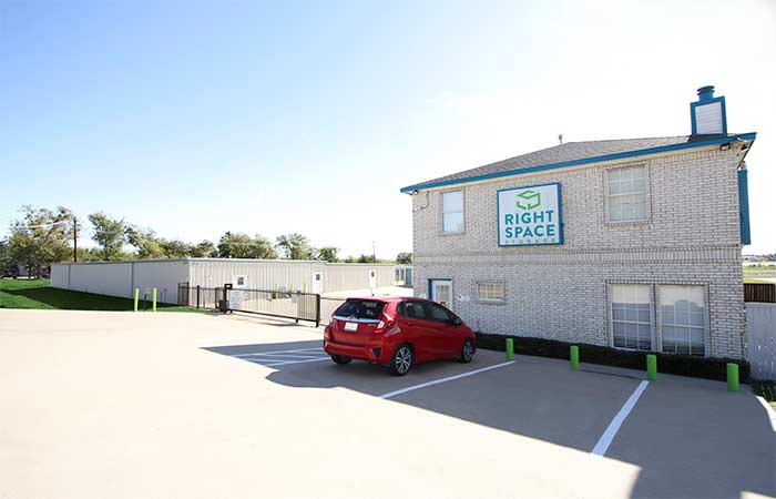 RightSpace Storage located in Forney, Texas.