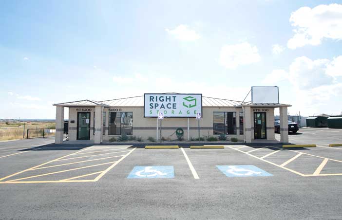 RightSpace Storage - Killeen office entrance.