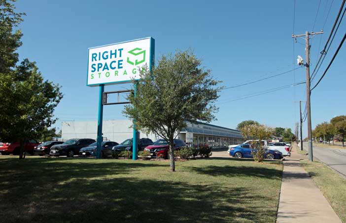 RightSpace Storage located in Mesquite, Texas.